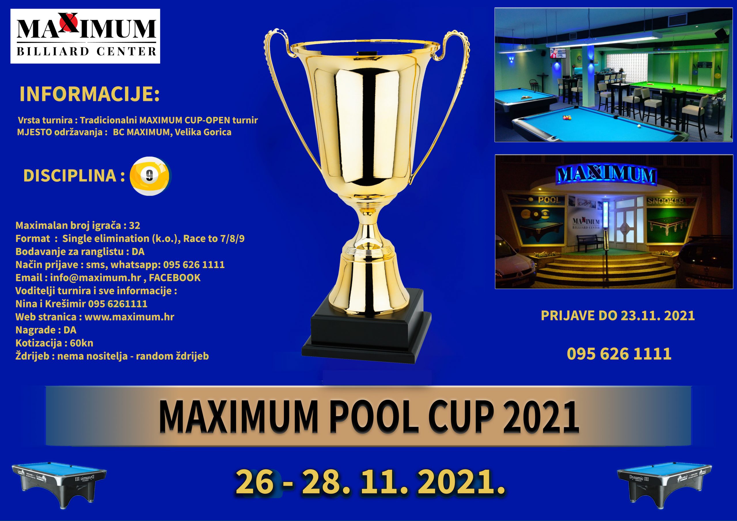 POOL CUP 2021 - flyer s novih peharom Silver FINALNO