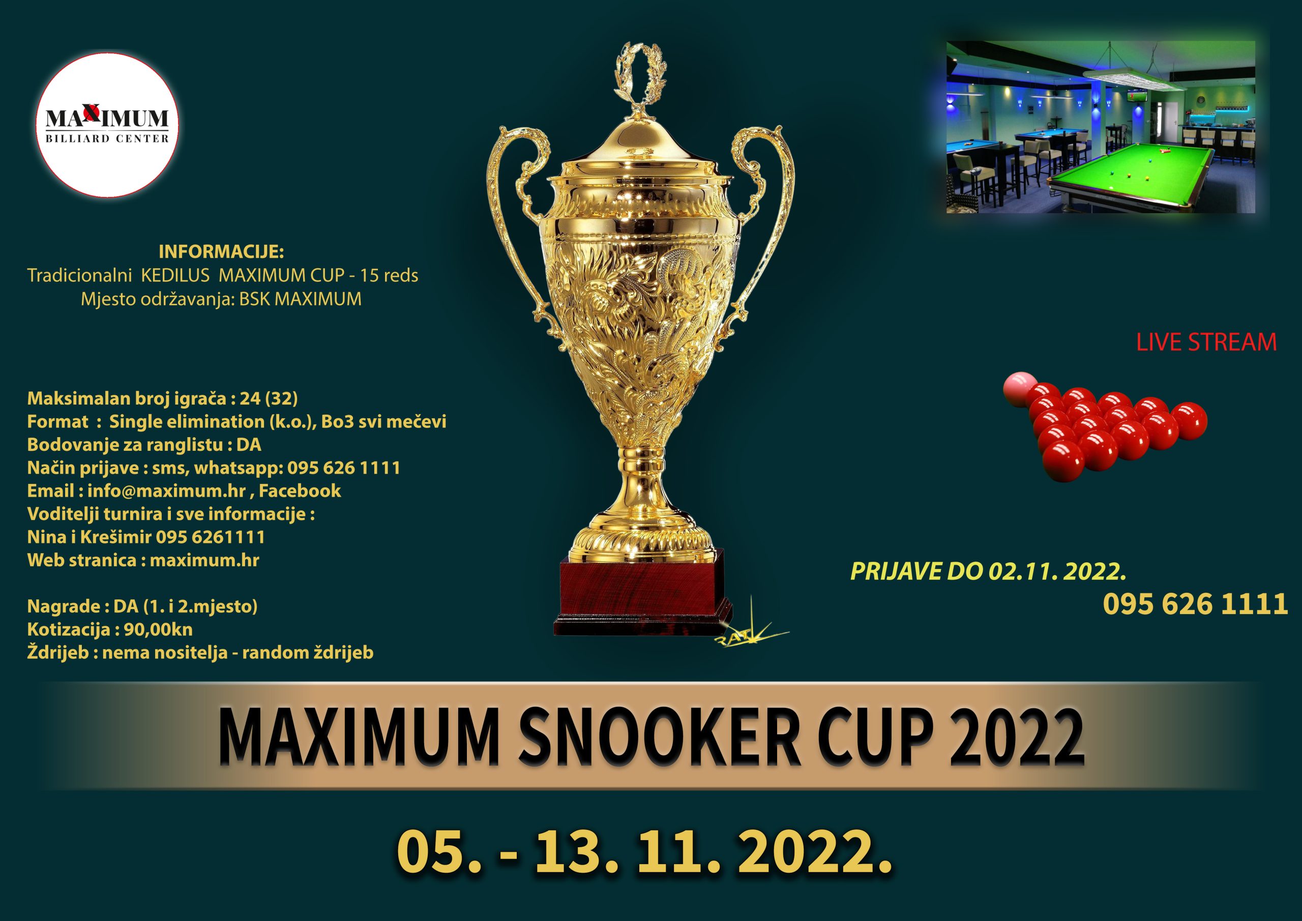 Snooker CUP 2022 - final v.1
