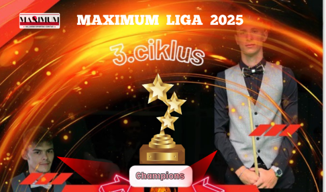 ŽAVRŠEN 3.CIKLUS MAXIMUM LIGA 2025